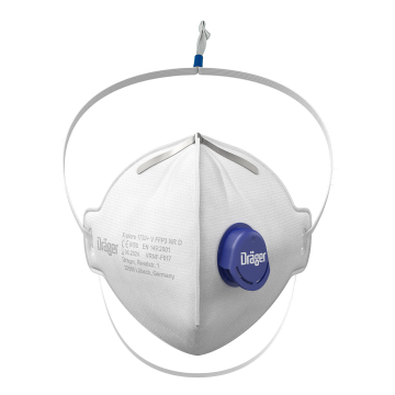 Dräger X-plore wegwerpmasker 1730FFP3-V
