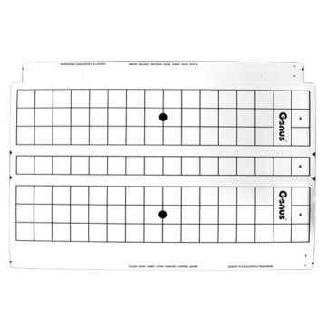 Genus Plaque de glu Universel blanc/15pc