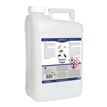 Edialux Pyretrex Fogger NL+BE label, 10L