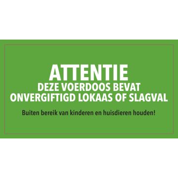 Autocollant non-toxic