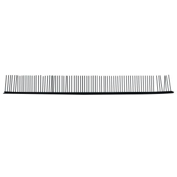 Weringstrip kunststof zwart, 100mm